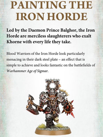 Painting the Iron Horde