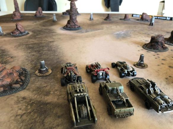 Gaslands: Death Race Gates | Wyrd Stones and Tackle Zones